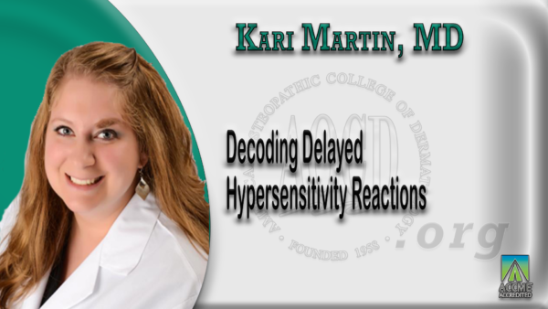 Decoding Delayed Hypersensitivity Reactions